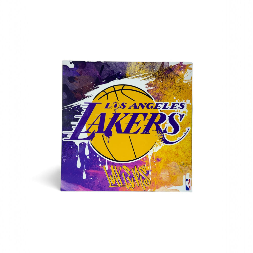 PLAQUE IMPRIMÉ - LAKERS 🟣🟡