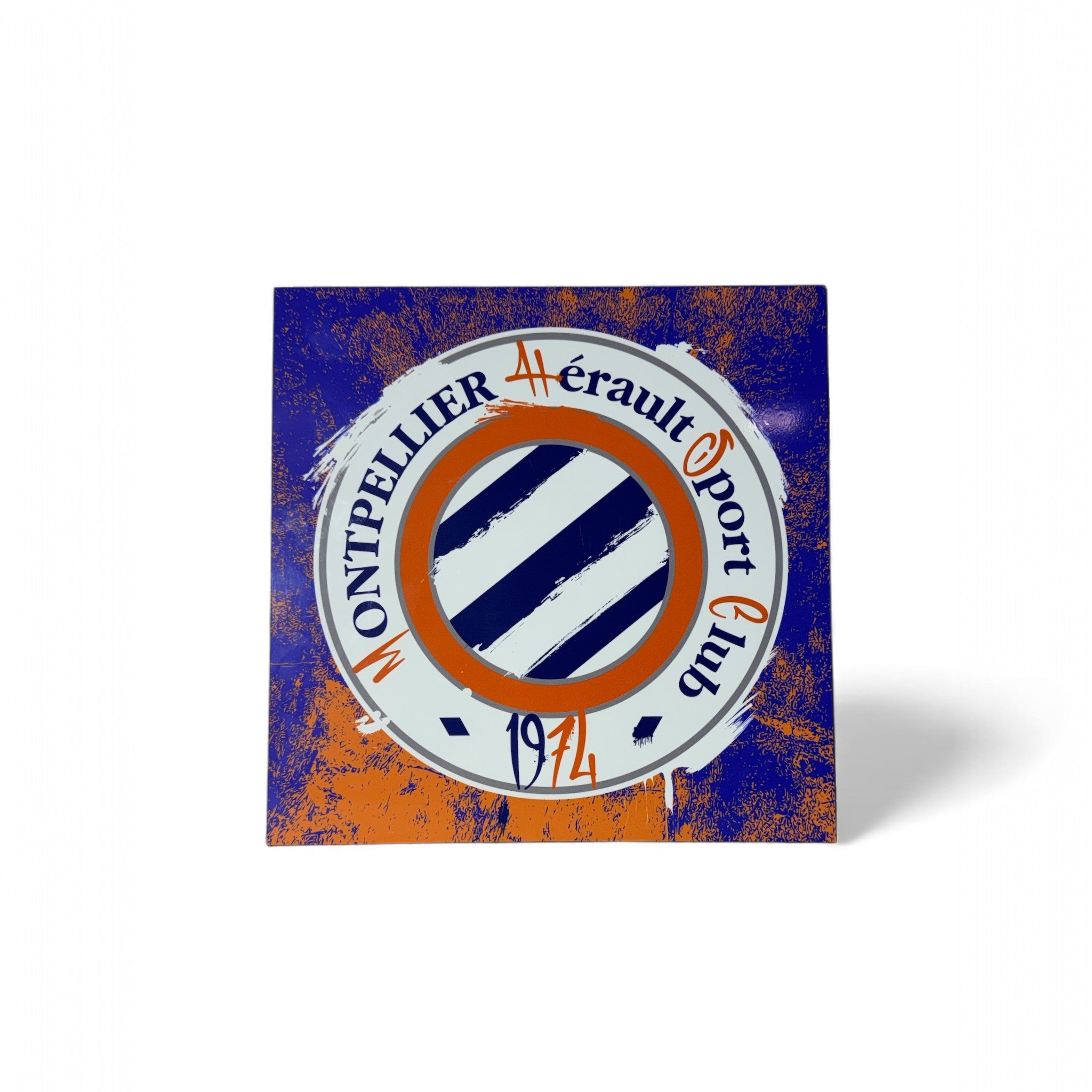 PLAQUE IMPRIMÉ - MHSC 🟠🔵