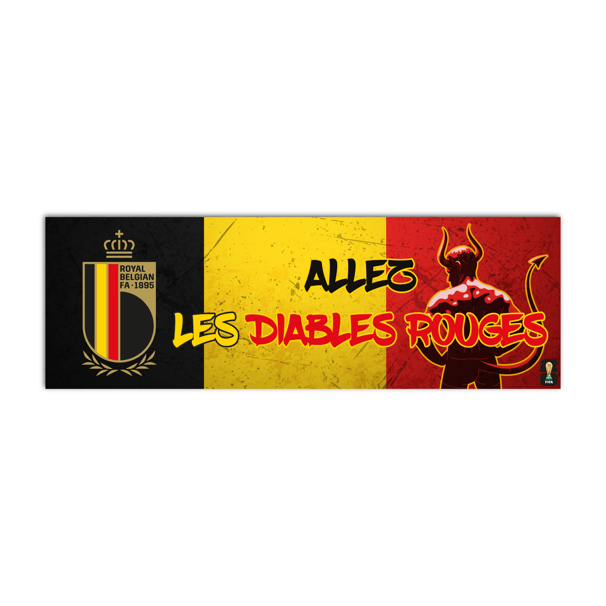 🇧🇪 Sticker Belgique – CDM 2026