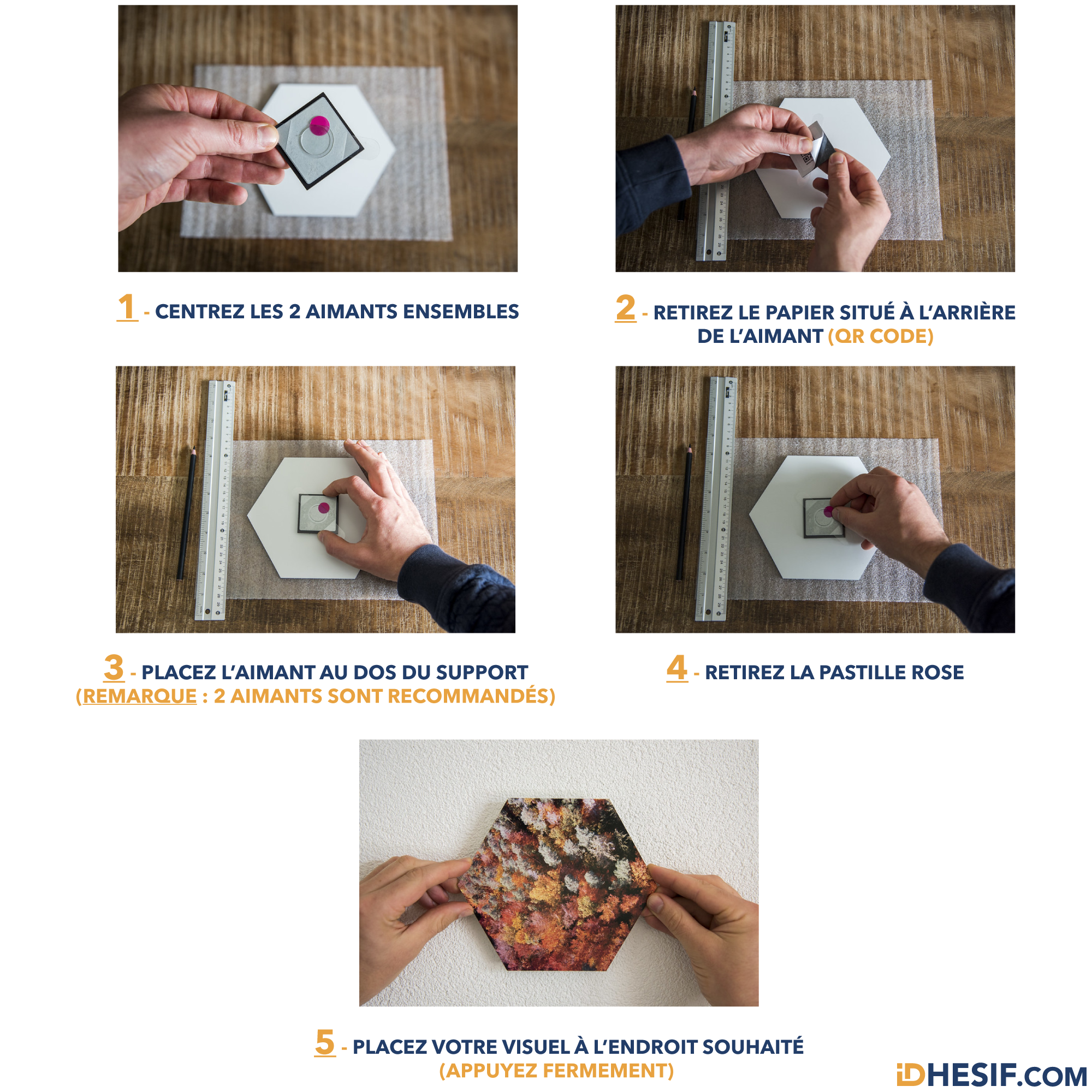 FIXATION PLAQUE IMPRIMÉ