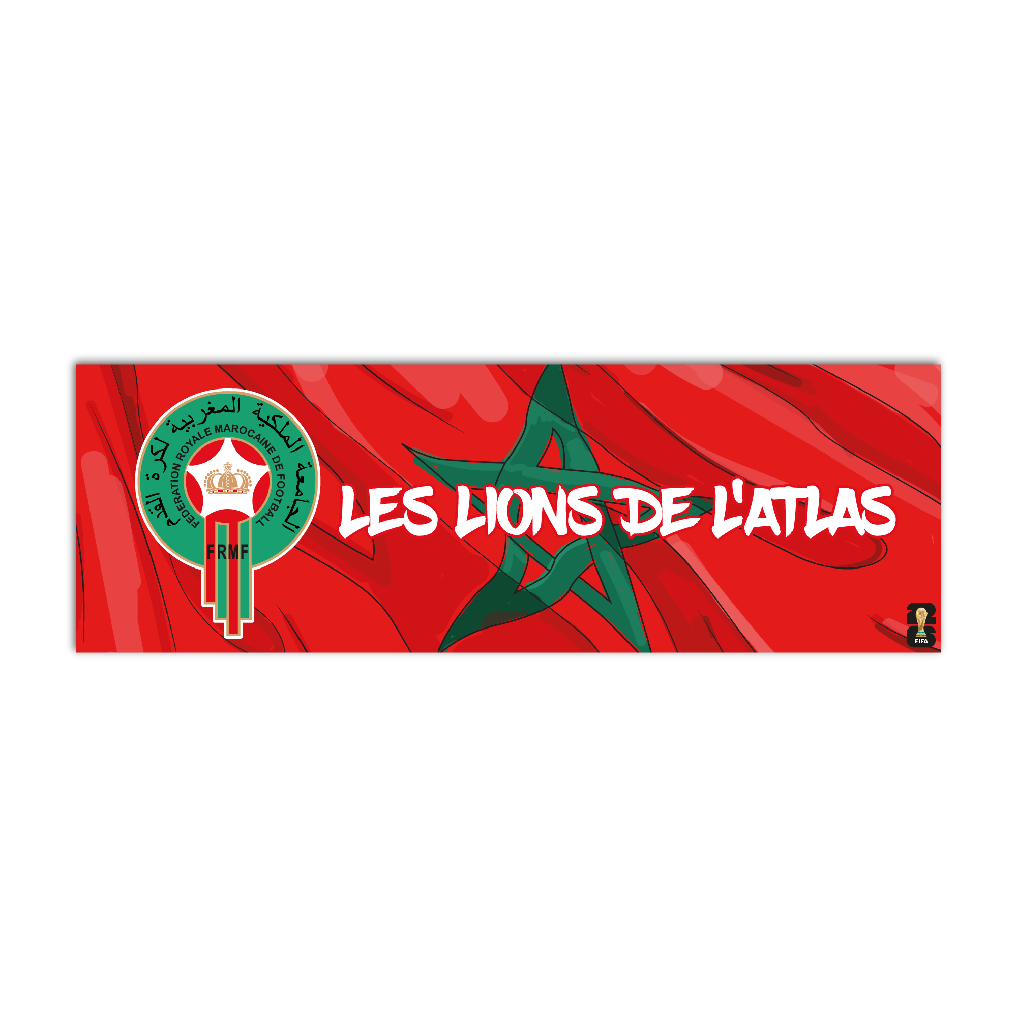 🇲🇦 Sticker Maroc – CDM 2026