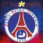 PLAQUE IMPRIMÉ - PSG 🔴🔵