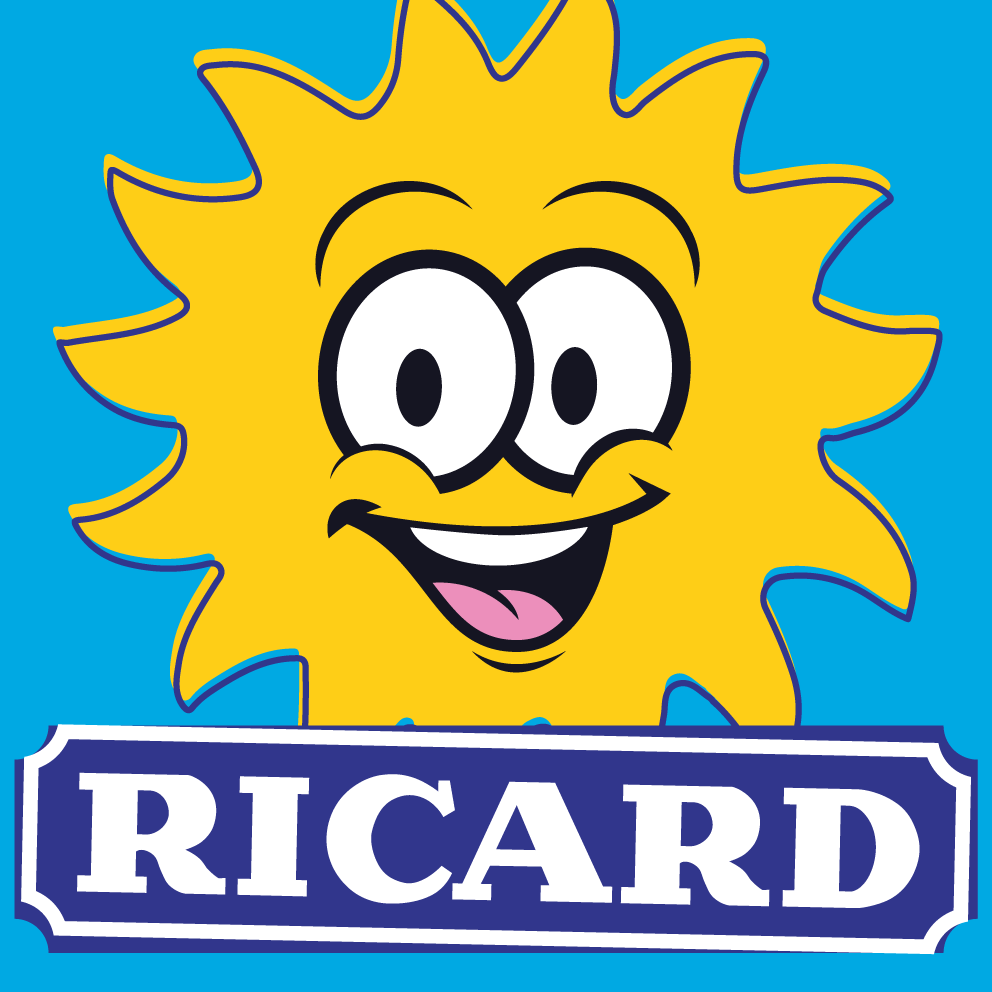 PLAQUE IMPRIMÉ - RICARD ☀️