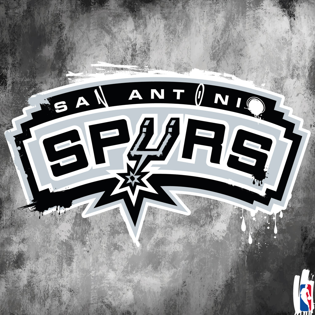 PLAQUE IMPRIMÉ - SPURS ⚫️⚪️