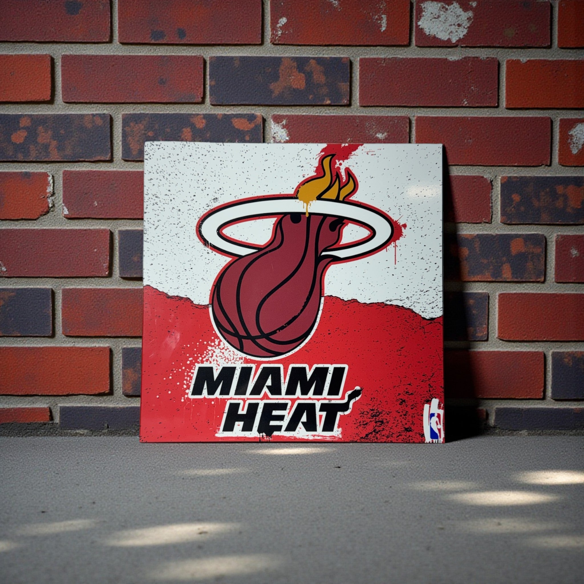 PLAQUE IMPRIMÉ - MIAMI HEAT 🏀🔥