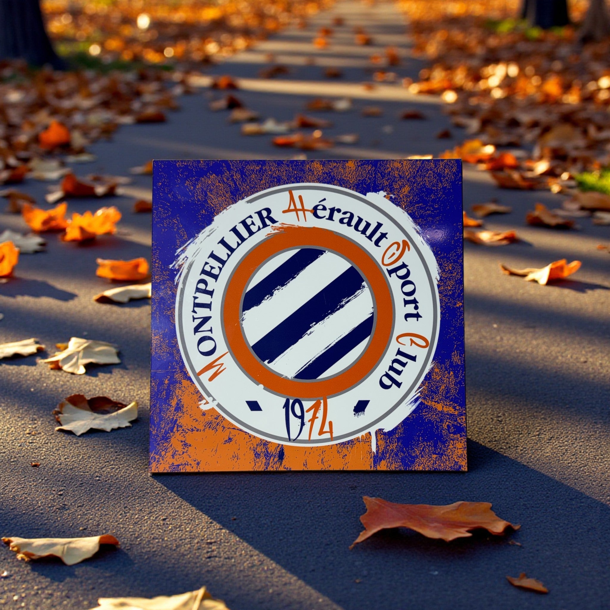 PLAQUE IMPRIMÉ - MHSC 🟠🔵