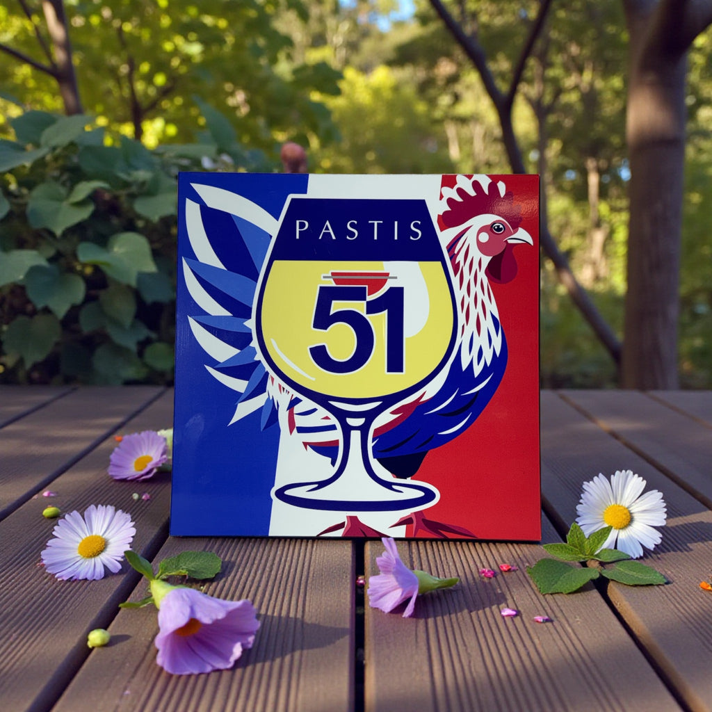 PLAQUE IMPRIMÉ - PASTIS 🇫🇷