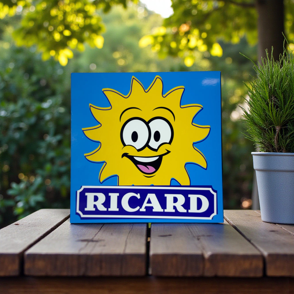 PLAQUE IMPRIMÉ - RICARD ☀️