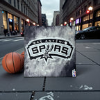 PLAQUE IMPRIMÉ - SPURS ⚫️⚪️